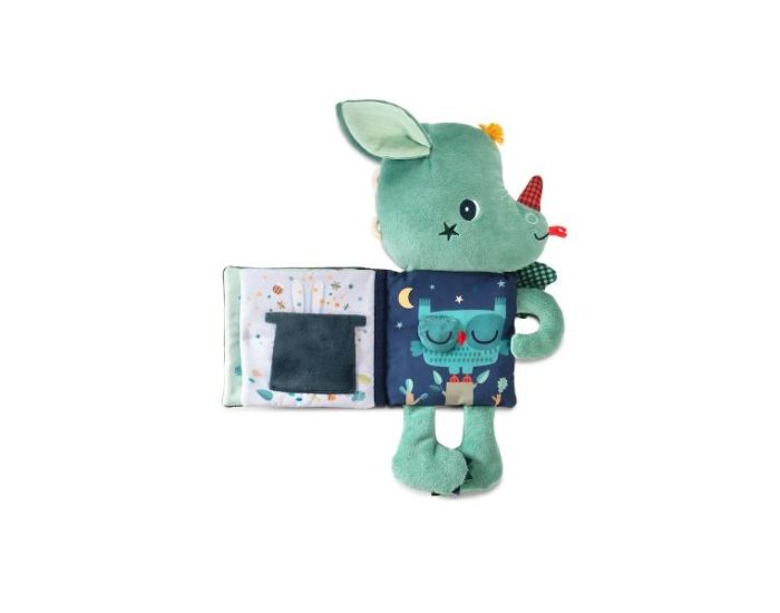 LILLIPUTIENS Livre Doudou - Joe le Dragon - Ds 6 mois (2)