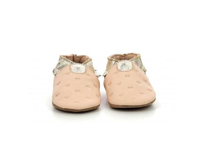 ROBEEZ Chaussons Cuir Appaloosa - Rose (2)