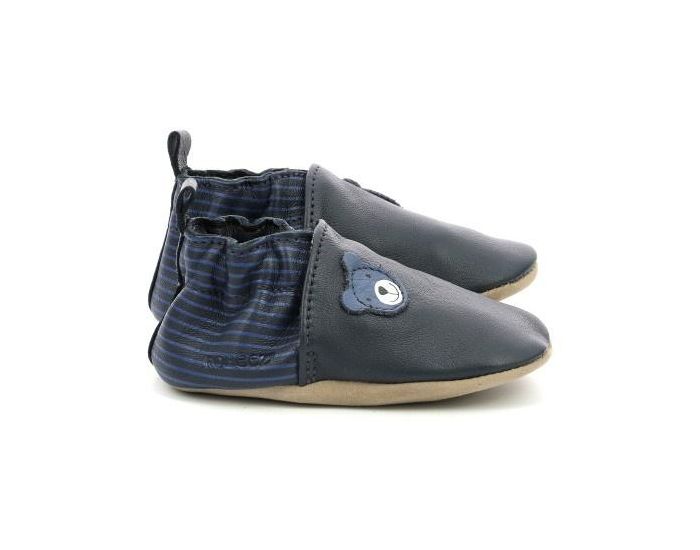 ROBEEZ Chaussons Cuir Doubear (1)