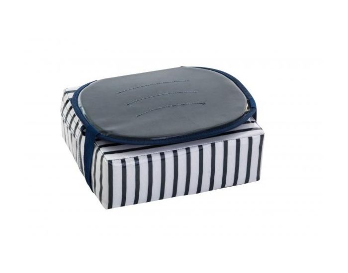 BABYTOLOVE Rehausseur Easy Up Blue Stripes - Ds 6 mois  (1)