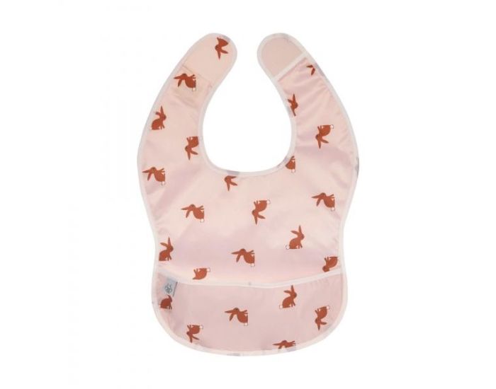 LSSIG Lot de 2 Bavoirs avec Poche - Little Forest Renard (4)