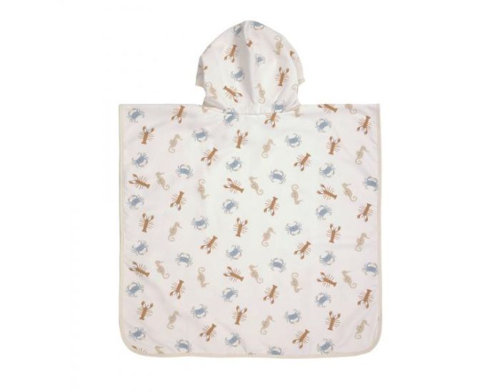 LSSIG Poncho de Plage Animaux de la Mer - Blanc Cass (2)