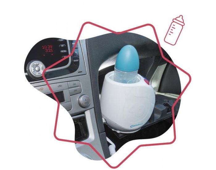 BADABULLE Chauffe-Biberon Easy+ Maison/Voiture (1)