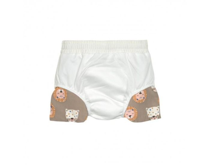 LSSIG Short de Bain - Chats Sauvages - Choco (1)