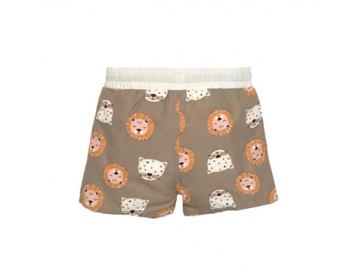 LSSIG Short de Bain - Chats Sauvages - Choco (2)