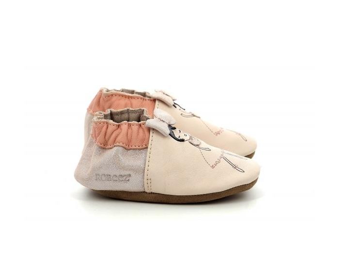 ROBEEZ Chaussons Cuir Ballet Passion (1)