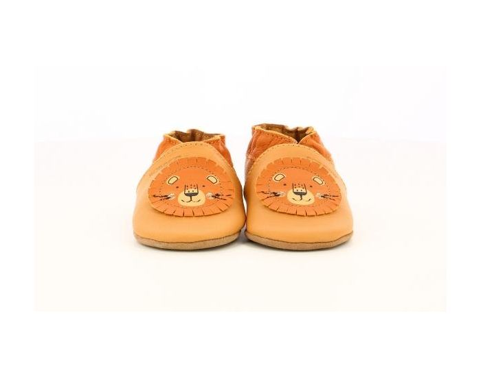 ROBEEZ Chaussons Cuir Grooar - Camel (3)