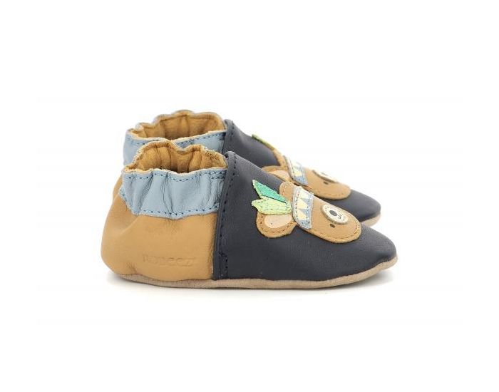 ROBEEZ Chaussons Cuir Baby - Forest Game (1)