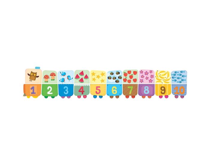 SASSI JUNIOR Puzzle & Livre - Apprends tes Premiers Chiffres - Ds 2 ans  (1)