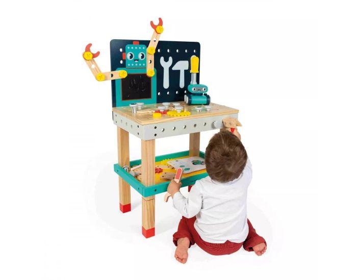 JANOD Grand tabli Robot Brico'Kids - Ds 3 ans  (2)