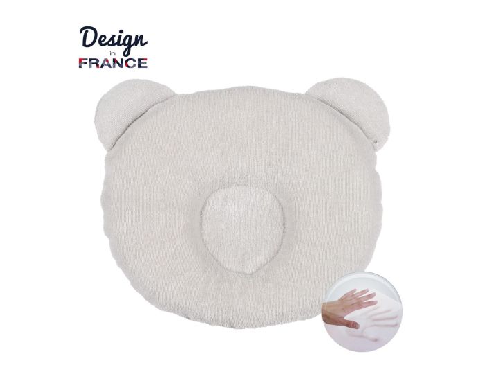 CANDIDE Coussin Cale Tte Bb P'tit Panda - Gris  (7)