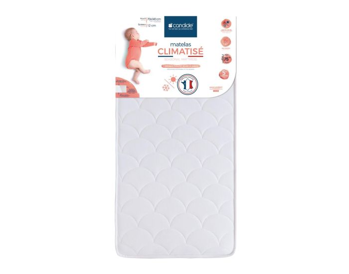 CANDIDE Matelas Bb Climatis  - 2 Faces  (1)