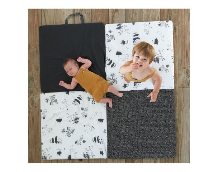 CANDIDE Tapis de Jeu Bb - Black & White Exprience - Ds la naissance  (4)