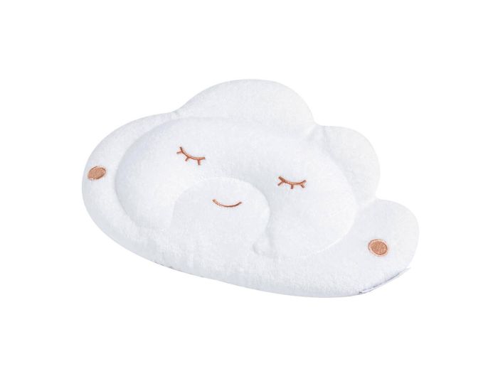 TINEO Coussin Cale Tte Bb Cloudy - Blanc (2)