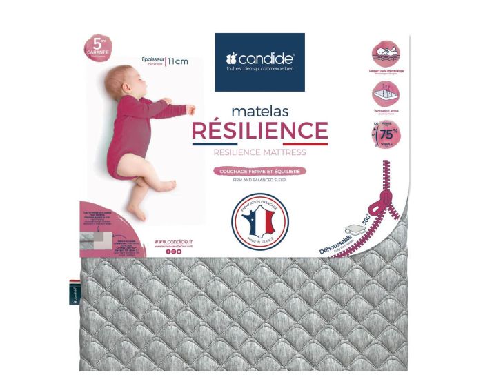 CANDIDE Matelas Bb Rsilience - Dhoussable 360  (9)