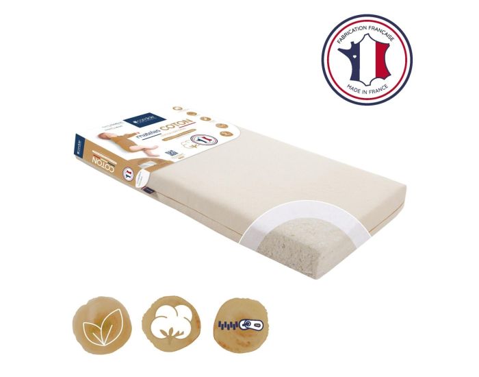 CANDIDE Matelas Bb Coton  60 x 120 cm (9)