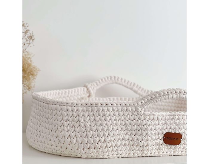 BABYKARE Couffin en Crochet avec Matelas Jade (1)