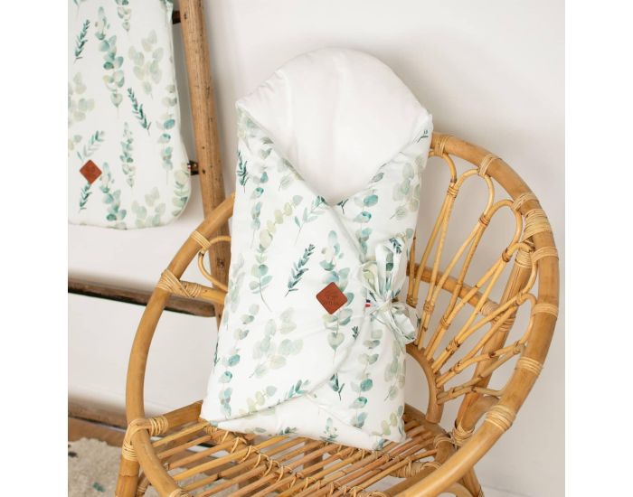 SEVIRA KIDS Gigoteuse d'Emmaillotage Evolutive en Coton - Eucalyptus (2)