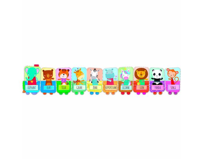 SASSI JUNIOR Puzzle & Livre - Apprends tes Premiers Animaux - Ds 2 ans (1)