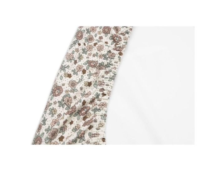 JOLLEIN Housse Matelas  Langer Jersey - Retro Flowers - 50 x 70 cm (3)