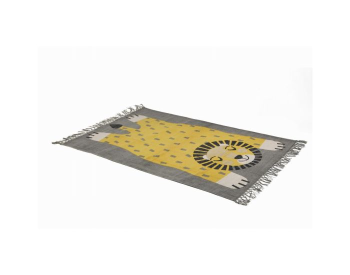 NATTIOT Tapis Coton - Lion - Baba (4)