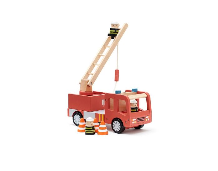 KID'S CONCEPT Camion de Pompiers en Bois - Aiden - Ds 3 ans  (6)