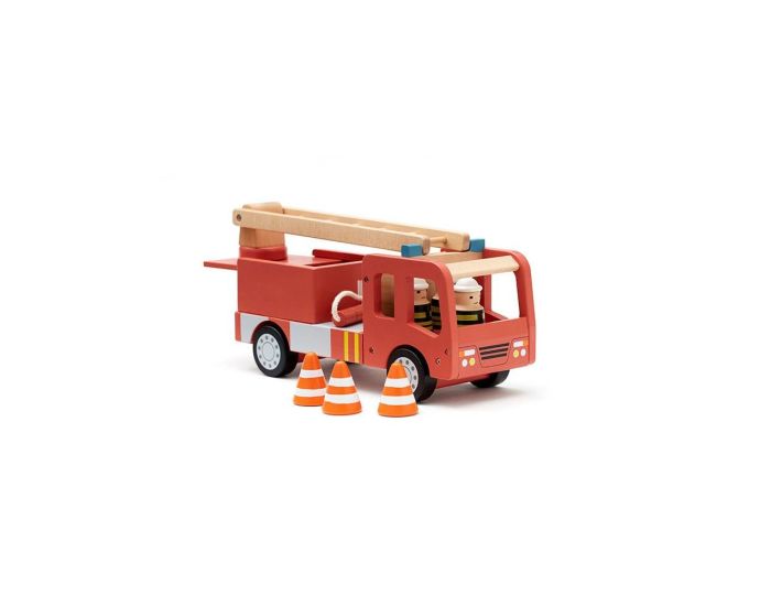 KID'S CONCEPT Camion de Pompiers en Bois - Aiden - Ds 3 ans  (7)