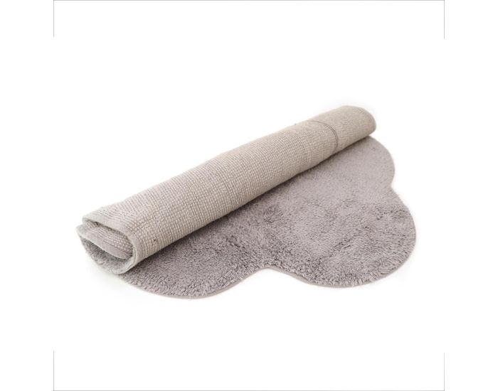 NATTIOT Tapis Coton - Nuage - 75 x 115 cm Gris Nimbus (3)