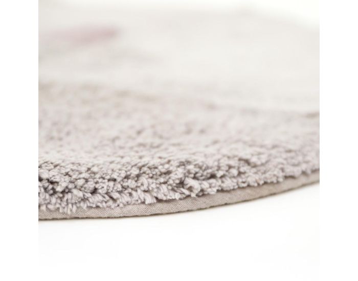 NATTIOT Tapis Coton - Nuage - 75 x 115 cm Gris Nimbus (4)