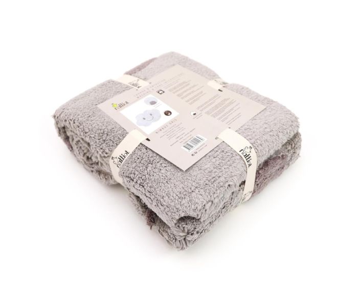 NATTIOT Tapis Coton - Nuage - 75 x 115 cm Gris Nimbus (6)