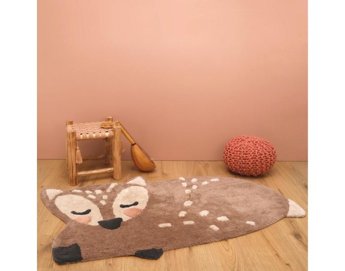 NATTIOT Tapis Coton - Petit Renne (1)