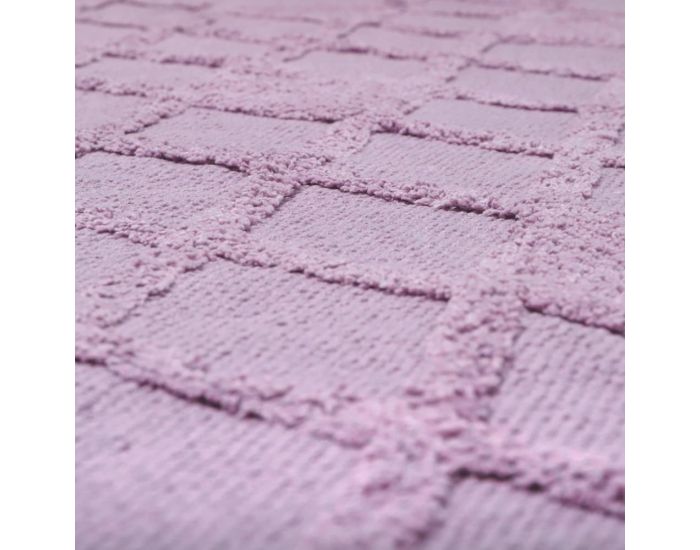 NATTIOT Tapis Coton - Eemee - Mauve (5)