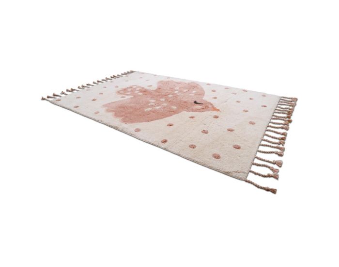 NATTIOT Tapis Coton - Oiseaux - Birdy (4)