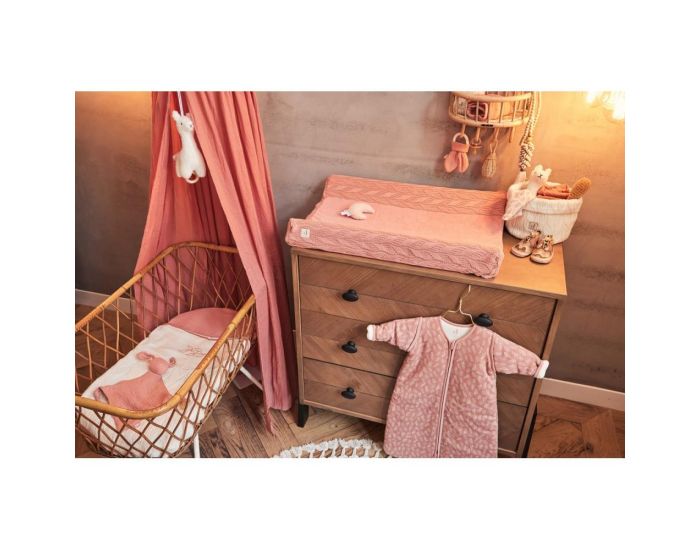 JOLLEIN Ciel de Lit Vintage - Rose des Bois 155 cm (3)