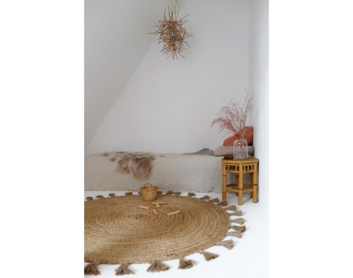 NATTIOT Tapis Jute - Else -  140 cm (3)