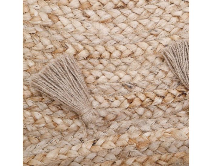 NATTIOT Tapis Jute - Else -  140 cm (4)