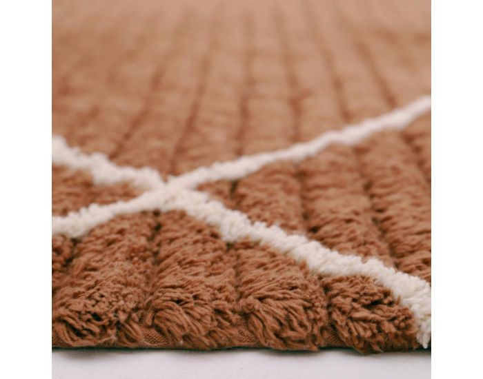 NATTIOT Tapis Coton - Lssa - Toffee  (5)