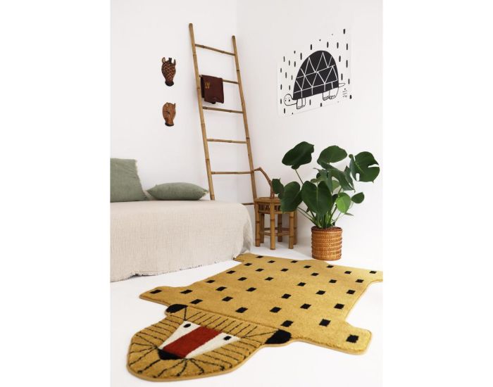 NATTIOT Tapis Enfant - Lion - Lottah (3)