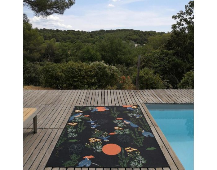 NATTIOT Tapis Enfant - Bloom - 140 x 200 cm (1)