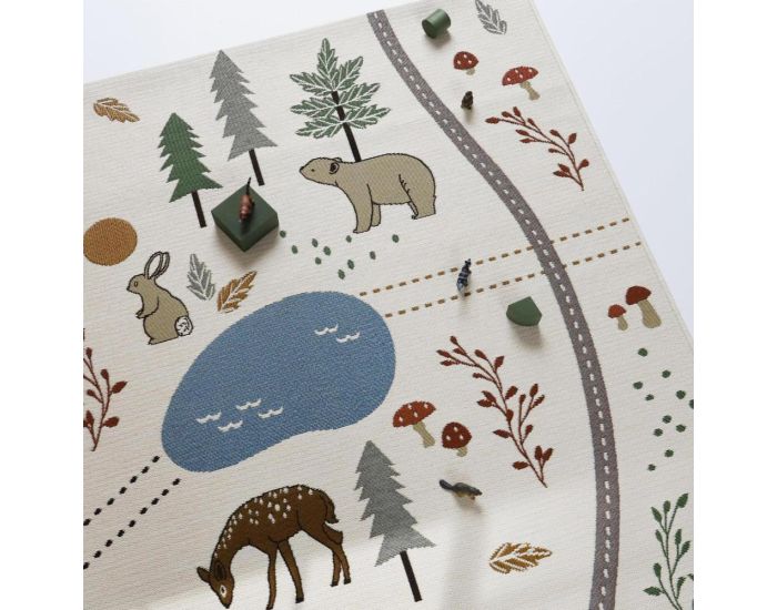 NATTIOT Tapis Enfant - Little Forest  (6)