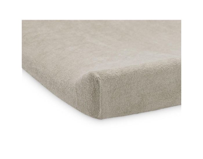 JOLLEIN Lot de 2 Housses Matelas  Langer ponge - Nougat - 50 x 70 cm (1)