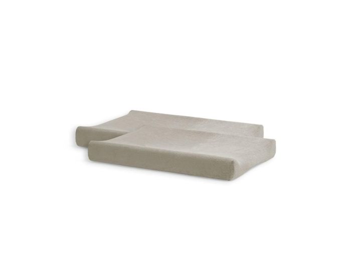 JOLLEIN Lot de 2 Housses Matelas  Langer ponge - Nougat - 50 x 70 cm (3)