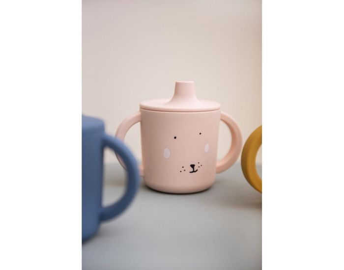 TRIXIE Tasse d'Apprentissage en Silicone - Mrs Rabbit (1)