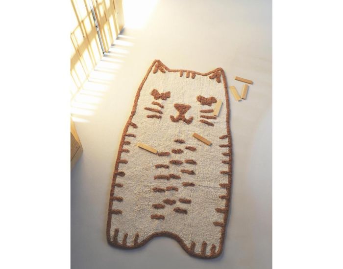 NATTIOT Tapis Coton - Chat - Little Charlie (4)