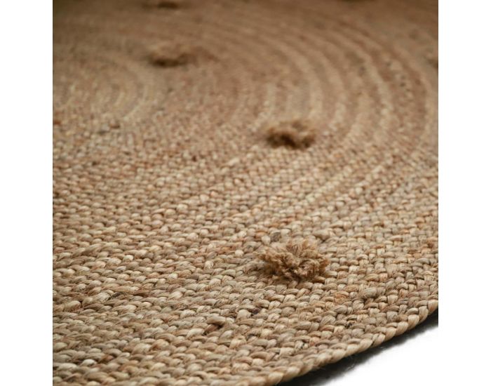 NATTIOT Tapis Jute - Siska -  140 cm (6)