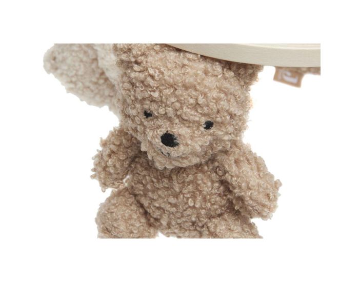 JOLLEIN Mobile Bb Teddy Bear - Naturel/Biscuit - Ds la naissance  (2)