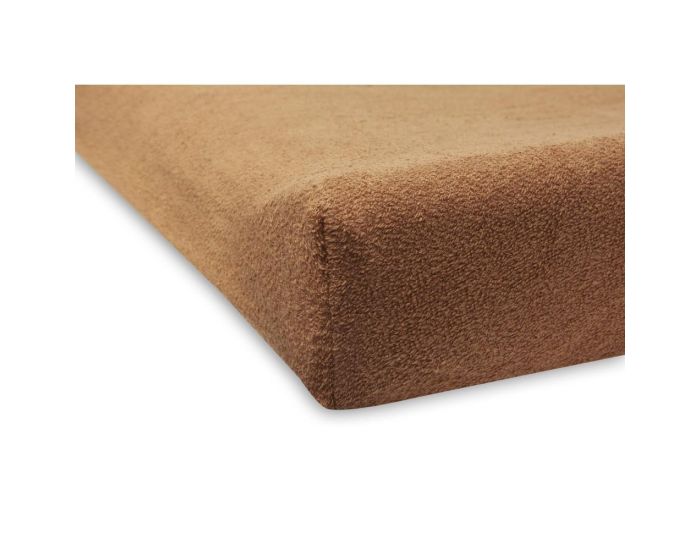 JOLLEIN Lot de 2 Housses Matelas  Langer ponge - Caramel/Biscuit - 50 x 70 cm (1)