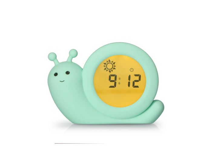 ALECTO R�veil Educatif Enfant Formateur de Sommeil - Escargot Simon - Vert (2)