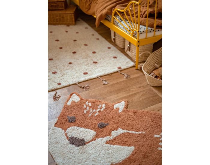 NATTIOT Tapis Coton - Renard - Little Wolf (1)