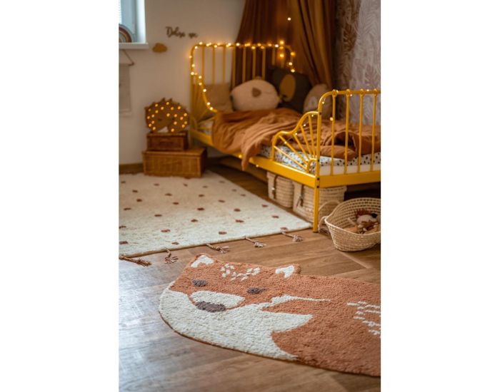 NATTIOT Tapis Coton - Renard - Little Wolf (3)